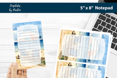 Beach Resort Memo Pad Template Product Image 1