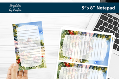 Tropical Party Notepad Printable Product Image 1