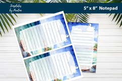 Tropical Spa Notepad Printable Product Image 2
