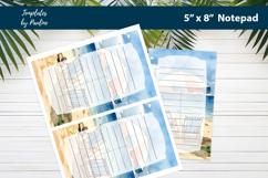 Beach Resort Memo Pad Template Product Image 2