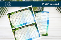 Luau Event Memo Pad Template Product Image 2