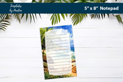 Tropical Beach Theme BuJo Memo Pad Product Image 3