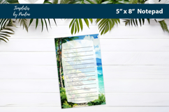 Luau Event Memo Pad Template Product Image 3
