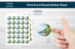 Tropical Ocean Digital Sticker