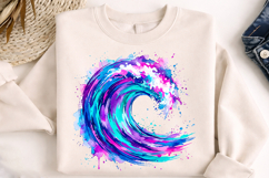 ocean wave png, surf clipart, beach png, watercolor wave, tropical design, surfing png, summer clipart, coastal art, ocean sublimation, beach design