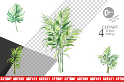 Tropical Palms Clipart Product Image 1