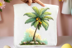Tropical Palm Trees Summer Clipart Product Image 2