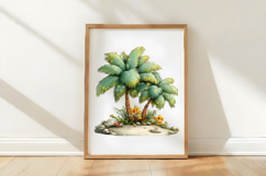 Tropical Palm Trees Summer Clipart Product Image 3