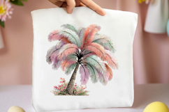 Tropical Palm Trees Summer Clipart Product Image 2