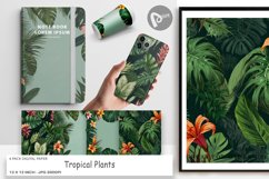 Digital Paper Tropical Plants Product Image 1