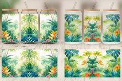 Tropical rainforests Glass Can Wraps Product Image 3