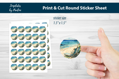 Summer Travel Printable Sticker Sheet Bundle Product Image 9