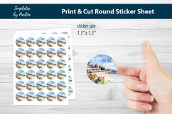 Summer Travel Printable Sticker Sheet Bundle Product Image 10