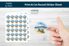 Summer Travel Printable Sticker Sheet Bundle Product Image 11