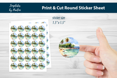 Summer Travel Printable Sticker Sheet Bundle Product Image 17