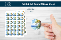 Summer Travel Printable Sticker Sheet Bundle Product Image 22