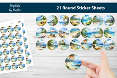 Summer Travel Printable Sticker Sheet Bundle Product Image 1