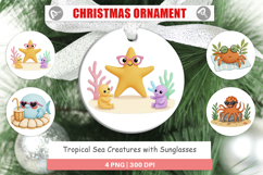 Ornament Tropical Sunglass Creatures Product Image 1