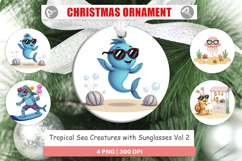 Ornament Tropical Sunglass Creatures Product Image 1