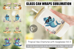 Glass Can Tropical Sunglass Creatures Product Image 1