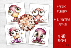 Funny Sea Sublimation | tropical sea octopus Product Image 1