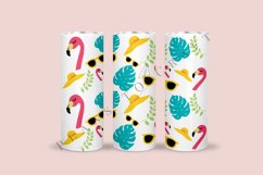 tropical skinny tumbler sublimation design for 20oz and 30oz skinny tumbler sublimation wrap