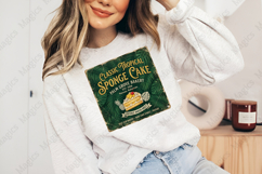 Tropical Sponge Cake Bakery Sign PNG Product Image 4