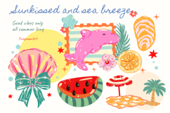 Summer Clipart Bundle Tropical Beach PNG SVG, Seashell PNG Product Image 2