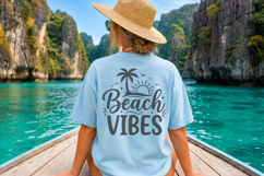 Tropical Summer Beach Vibes SVG Product Image 4