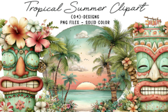Tropical Summer Clipart Product Image 1