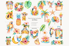 GlamArtZhanna, Summer clipart, Summer clip art, Bright vacation png, vacation clipart, Tropical clip art, Hawaii clipart, Travel clipart, Island clip art, Summer image, Escape clipart, Resort PNG, Tropical girl png, Summer girl clipart