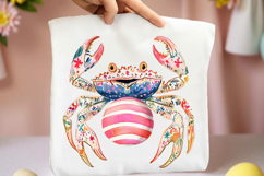 Tropical Summer Crab Clipart Product Image 2