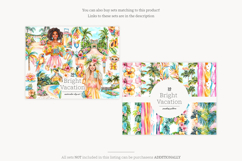 GlamArtZhanna, Summer paper, Summer pattern, Summer background, vacation paper, vacation pattern, vacation background, Tropical paper, Tropical flowers, Tropical pattern, Tropical background, Palm trees paper, Palm trees pattern, Hawaii digital paper