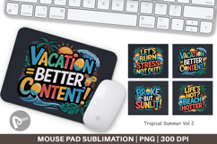 Mouse Pad Tropical Summer Product Image 1