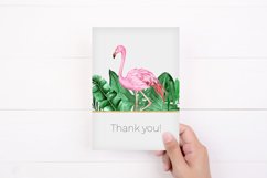 Watercolor Summer Tropical Clipart - Monstera Watercolor Product Image 2