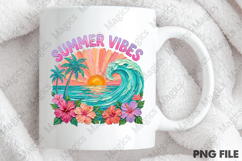 Tropical Sunset Summer Vibes PNG Product Image 4