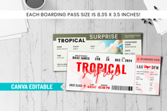 Beach Vacation Boarding Pass Ticket Canva Template Product Image 10