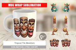 Aloha Spooks Mug Wrap Product Image 1