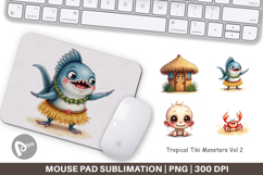 Aloha Spooks Mouse Pad Product Image 1