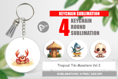 Aloha Spooks Keychain Product Image 1