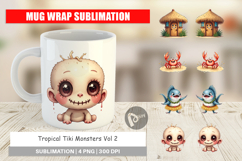 Aloha Spooks Mug Wrap Product Image 1