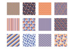 Tropical Travel Digital Paper, Vector Patterns Product Image 2