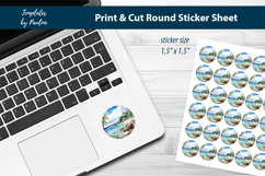 Tropical Travel Digital Sticker