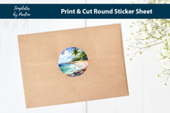 Tropical Trip Digital Sticker