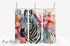 Tropical Tumbler Sublimation Summer Skinny Tumbler Wrap 2