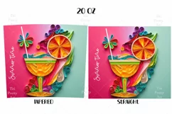 Tropical Tumbler Wrap, 20 oz tumbler wrap, Tropical png, Tropical Tumbler Wrap