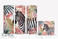 Tropical Tumbler Wrap Skinny Tumbler Sublimation Design