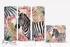 Tropical Tumbler Wrap Skinny Tumbler Sublimation Design
