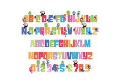 Tropical Tweets Color Font Product Image 3