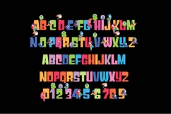 Tropical Tweets Color Font Product Image 4
